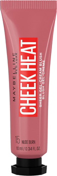 Рум'яна для обличчя Maybelline New York Cheak Heat 15 Світло-рожевий 10 мл (3600531591304)