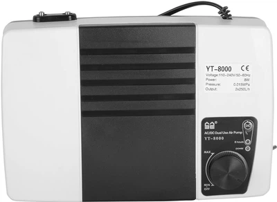 Компрессор на аккумуляторе SunSun YT-8000 480 л/ч для аквариума 100-600 л