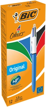 Кулькова ручка BIC 4 Colours Original 12 шт (3086123233829)