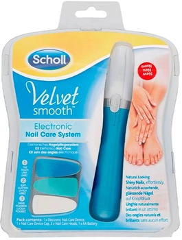 Pilnik do paznokci SCHOLL Velvet Smooth Nail Care System (5052197053531)