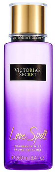Perfumowany spray do ciała dla kobiet Victoria`s Secret Love Spell (wiśnia i brzoskwinia) 250 ml (0667538086144)