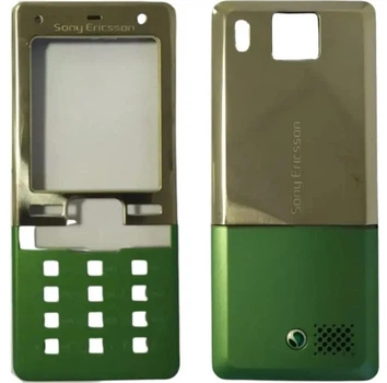 Корпус (Corps) для Sony Ericsson T650 Silver-Green