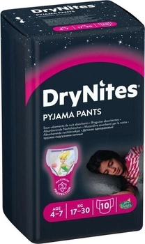 Pieluchomajtki Huggies DryNites dla dziewczynki 4-7 lat 10szt. (5029053527581)