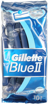 Jednorazowe maszynki do golenia (Razors) męskie Gillette Blue 2 10 szt. (7702018840755)