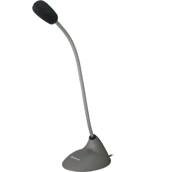 Мiкрофон Defender 64111 MIC-111 jack 3.5мм 1.5м дротовий сірий