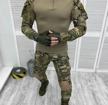 Тактичний військовий костюм Attack хакі XXL