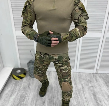 Тактический военный костюм Attack хаки S