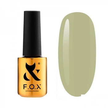 Гель-лак F.O.X Spectrum Gel Vinyl 014 Chill нежный оливковый 7 мл (2100994232604)