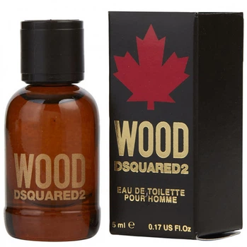 Мініатюра Туалетна вода для чоловіків Dsquared2 Wood Pour Homme 5 мл (8011003845781)