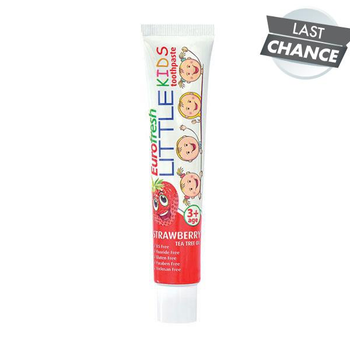 Дитяча зубна паста farmasi Eurofresh Little Kids, 50 г з ароматом полуниці