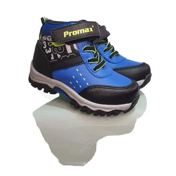 Ботинки Promax синие счерными вставками 1669-02 23