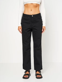 Джинсы Regular Fit женские Outhorn Trousers Cas F176 OTHSS23TTROF176-20S XS Черные (5904698139125)