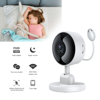 Відеоняня з підключенням до телефону WiFi Smart Camera 1080P 2MP бездротова відеоняня через телефон (VS7006077)