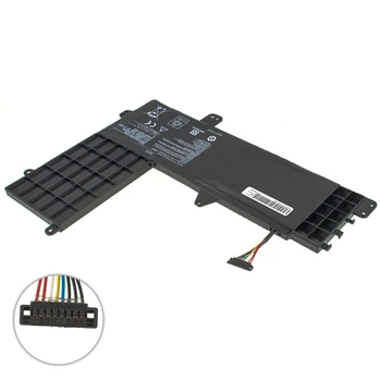 Батарея для ноутбука ASUS B21N1506 Short Cable (коннектор 3см от края, EeeBook E502MA, E502SA, E502NA, L502MA, L502SA) 7.6V 3400mAh 26Wh Black (0B200-01430600) (2261611)