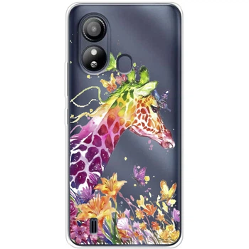 Силіконовий чохол BoxFace ZTE Blade L220 Colorful Giraffe (48136-cc14)