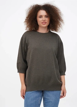 Джемпер Only Women (94-JU34-24-29-olive-melange-7XL)