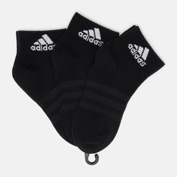 Набор мужских носков коротких хлопковых Adidas T Spw Ank IC1282 40-42 3 пары Black (4066746275283)