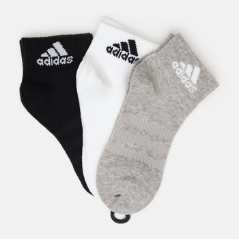 Набор мужских носков Adidas T Spw Ank IC1283 40-42 3 пары Medium Grey Heather (4066746290583)