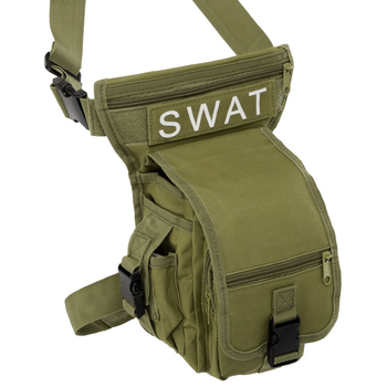 Тактическая набедренная поясная сумка E-Tac M14 Olive Green