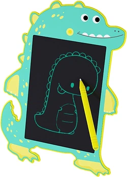 Планшет дитячий кольоровий 8.5" LCD дошка для малювання Writing Tablet Dinosaur Color Green