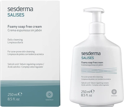 Пінистий крем для вмивання Sesderma Salises для схильної до акне шкіри 250 мл (8429979475121)