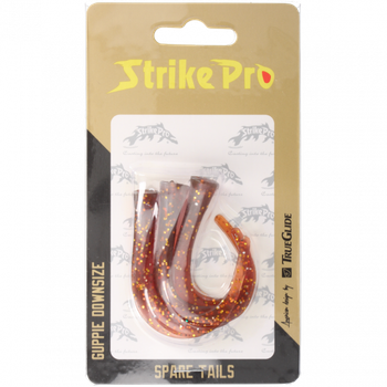Хвост силиконовый Strike Pro Guppie Downsize 90S(4шт)MOG,1650052