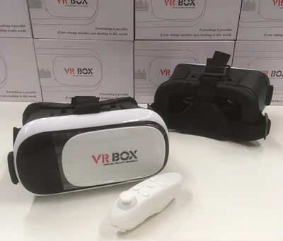 Очки для просмотра видео 3D с пультом дистанционного управления и 360*-VR box (FG22)