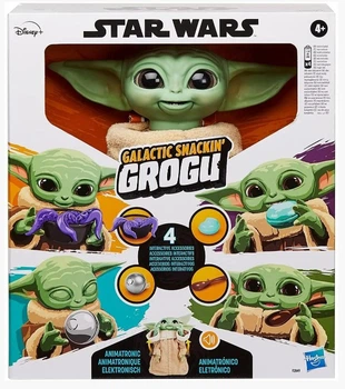 Інтерактивний аніматронний Малюк Йоду Грогу Mattel Star Wars Galactic Snackin' Grogu