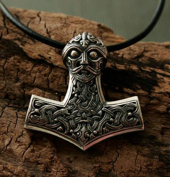 Кулон-оберіг “Молот Тора” зі срібла 925 (АРТ. №226) Dadiverin Jewelry