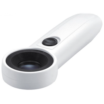 Лупа ручная 45Х 21мм optical lens с Led подсветкой, MG6B-С