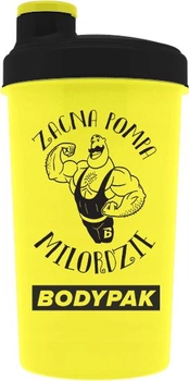 Шейкер BODYPAK Zacna Pompa 700 мл Yellow (1000000000209)