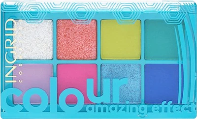 Палетка тіней для повік Ingrid Cosmetics Colour Amazing Effect Eyeshadow 8 відтінків 10 г (5902026684569)