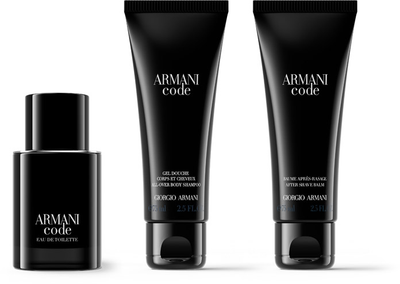 Zestaw męski Armani Code Woda toaletowa 50 ml + Żel pod prysznic 75 ml + Balsam po goleniu 75 ml (3614273951258)