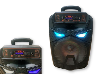 Акумуляторна акустична система XPRO QS-1290 колонка валіза 80Вт USB, SD, FM радіо, Bluetooth, мікрофон, ДК (QS-1290)