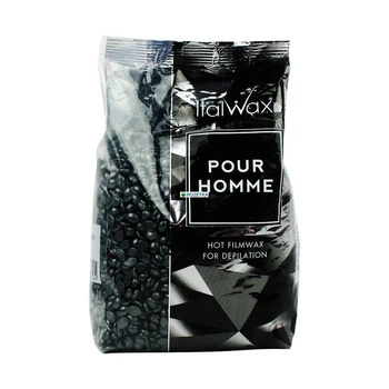 Віск гарячий у гранулах ItalWax Silver Pour Homme ( для чоловіків), 1 кг