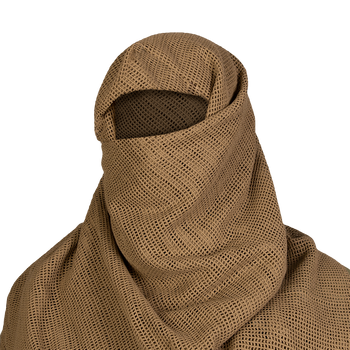 CamoTec маскировочная шарф-сетка CM SFVS Coyote, военная маскировочная сетка, армейская маскировочная сетка