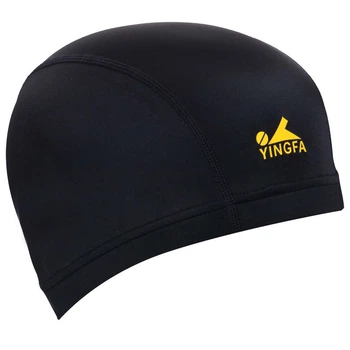 Шапочка для плавания тканевая Yingfa Swimming Cap 0075 Black