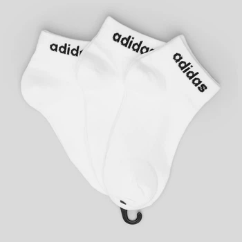 Набор женских носков Adidas T Lin Ankle HT3451 37-39 3 пары White (4066746427880)