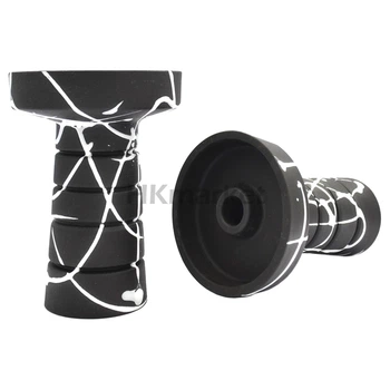 Чаша для кальяна Gusto Bowls Harmony BLACK Glaze White