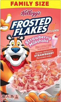 Хлопья Kellogg's Strawberry Milkshake Frosted Flakes 652 г