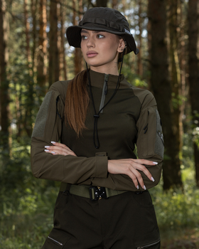 Женская рубашка тактическая BEZET Combat хаки - XL