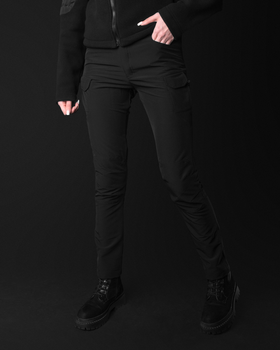 Жіночі брюки карго тактичні BEZET Байрактар чорний - XS