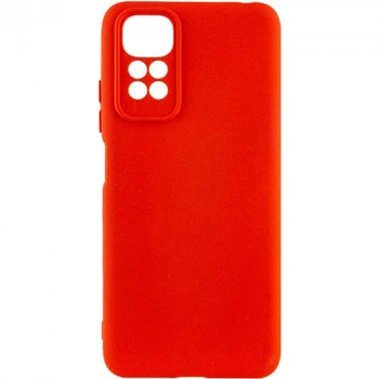 Чехол Fiji Full Soft Premium для Xiaomi Redmi Note 11 Pro Global (4G/5G) / Note 11E Pro силикон бампер Red