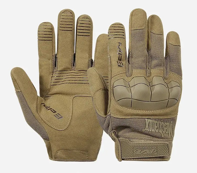 Тактичні рукавиці Повнопалі M-Pact 3 захисні Mechanix MX-FIT L Coyote