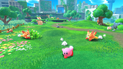 Gra Nintendo Switch Kirby and the Forgotten Land (Kartridż) (45496429270)