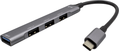 Hub USB i-Tec Metal USB Type-C 4-w-1 (C31HUBMETALMINI4)
