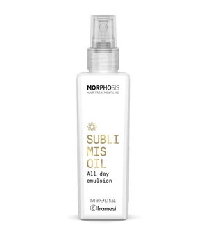 Поживна емульсія для сухого волосся з вітаміном Е Morphosis Sublimis Oil All Day Emulsion Framesi 150 мл