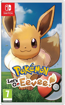 Гра Nintendo Switch Pokémon Let's Go Eevee! (Картридж) (45496423230)