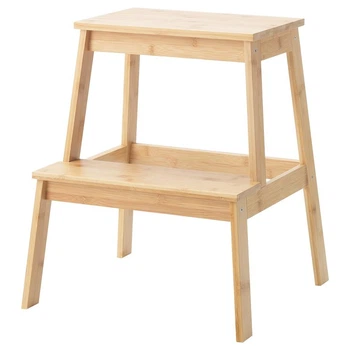 Табурет сходинка IKEA TENHULT 43х40х50 см бамбук (404.480.36)