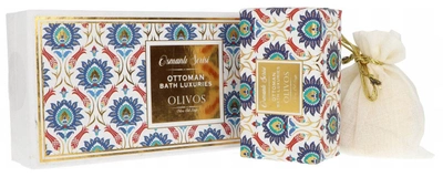 Zestaw Olivos Ottoman Bath Luxuries Pattern 3 mydło w kostce 250 g + mydło granulowane 100 g (8681917312152)